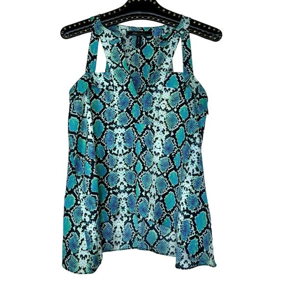BCBGMAXAZRIA Cutout Snake Print Tank Top XXS NWOT - Picture 11 of 11